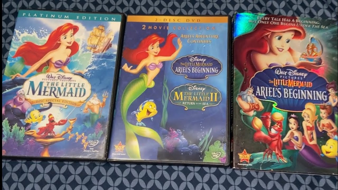 Disney Collection - The Little Mermaid Animated Films