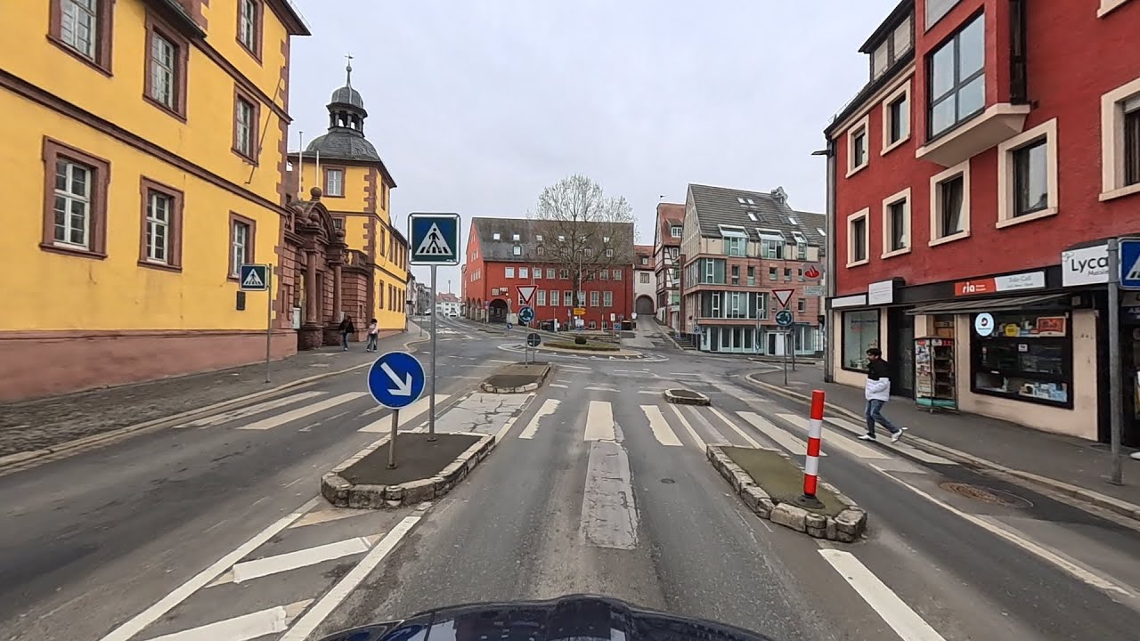 🇩🇪 🚗 Driving Northen Bavaria: The Scenic Main River Valley | Aschaffenburg to Miltenberg (East Bank)