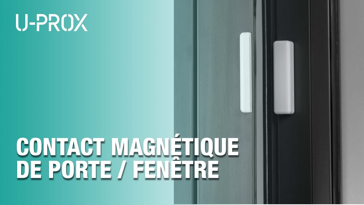 Contact magnétique de porte/fenêtre du système U-Prox | By Demes