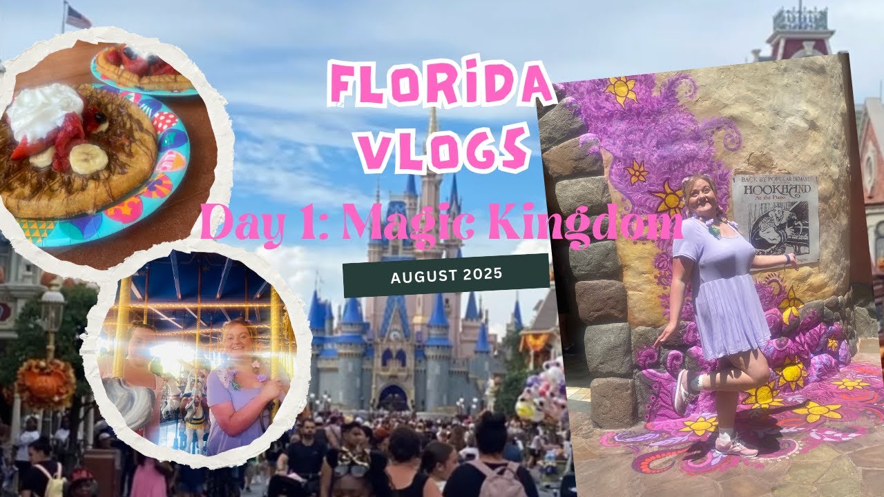 WALT DISNEY WORLD! Day 1: Magic Kingdom, a Magical Day | August 2025