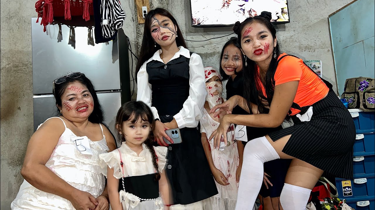 Filipino Halloween Party Behind the Scene