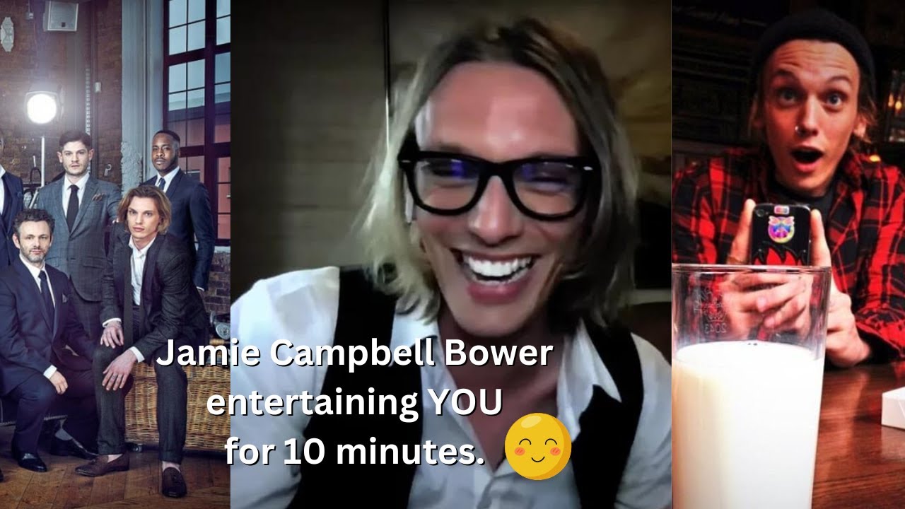 Jamie Campbell Bower entertaining you for 10 minutes