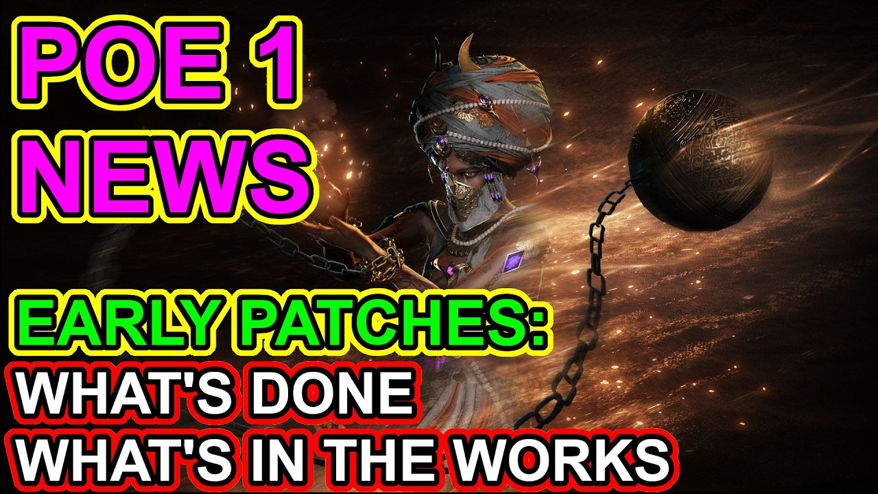 POE 1 News - Mirage Day 2-3 Early Patches - What's Changed, What's Changing - Path of Exile Mirage