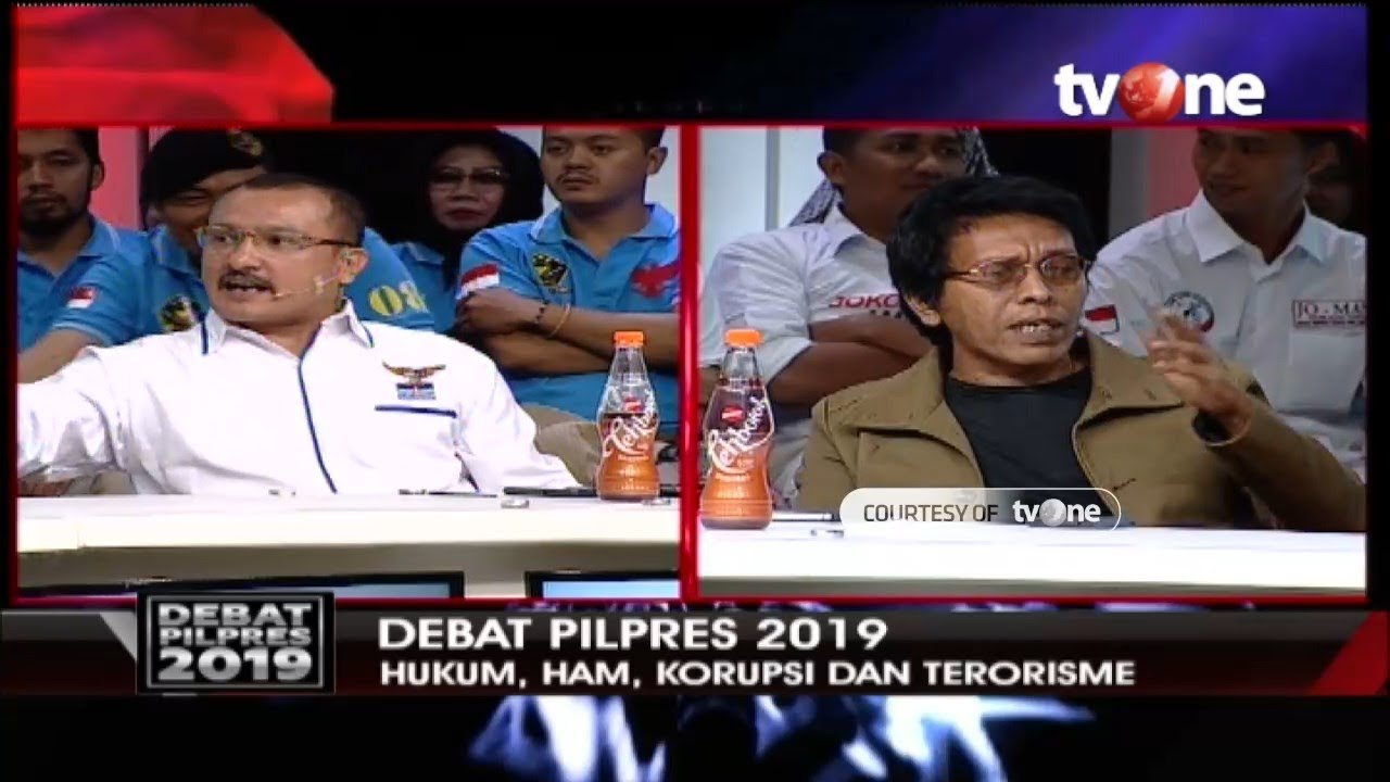 SERU! Adian Napitupulu dan Ferdinand Hutahaean Adu Mulut di Pra Debat Pilpes 2019