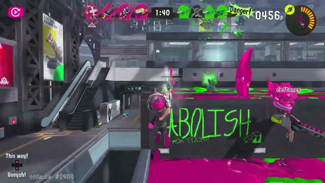 Turf War 🕺🏻 9 Wipeouts 1 Match 🕺🏻 | Splatoon 3 | eddie.ink