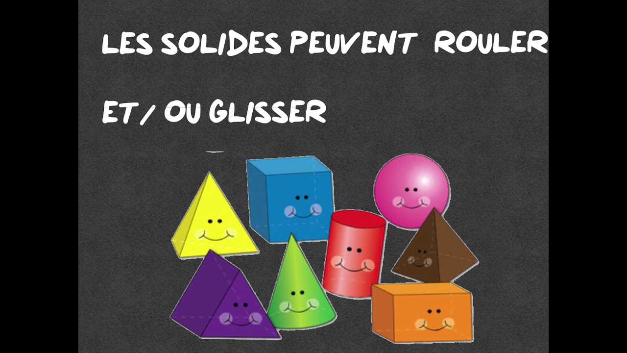 LES SOLIDES (1er cycle primaire)