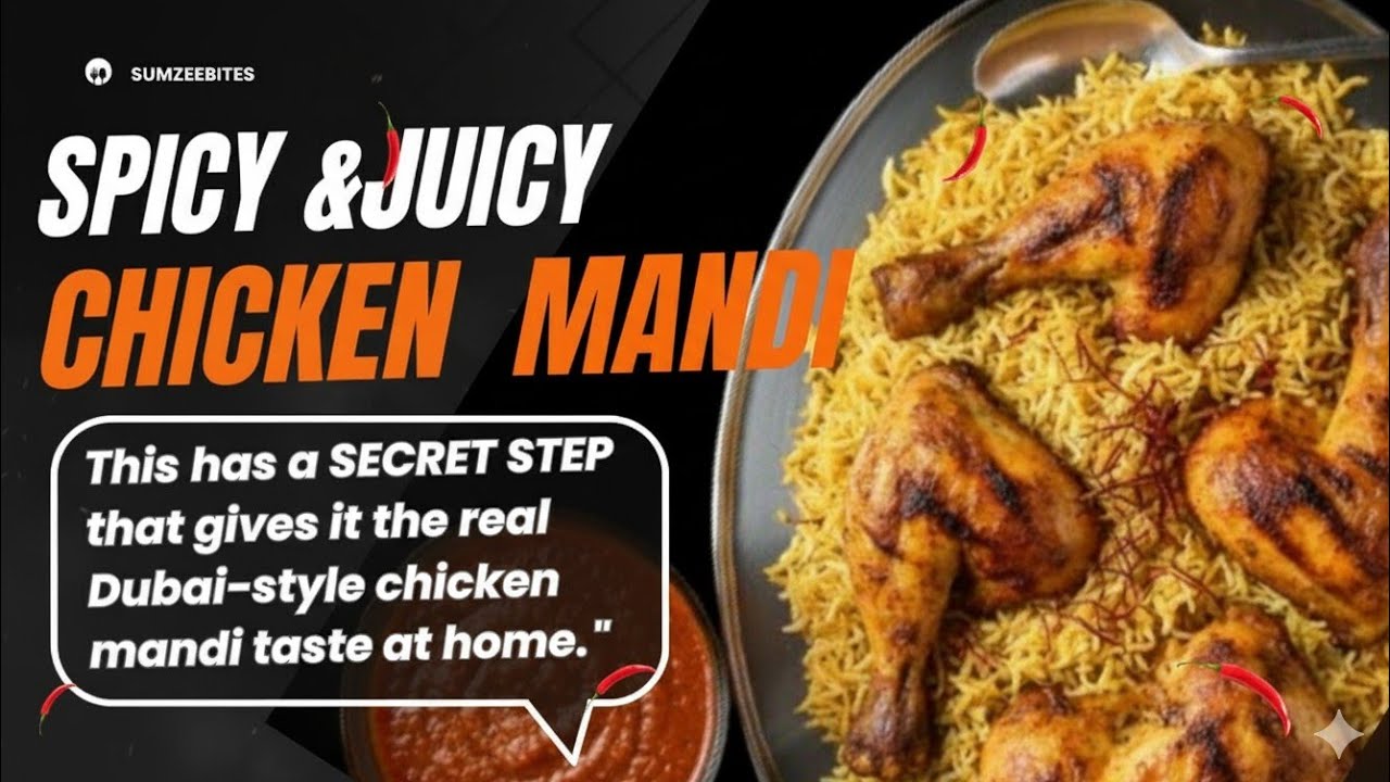 Рецепт настоящего куриного манди в дубайском стиле | Настоящие арабские манди | Легкое приготовле...
