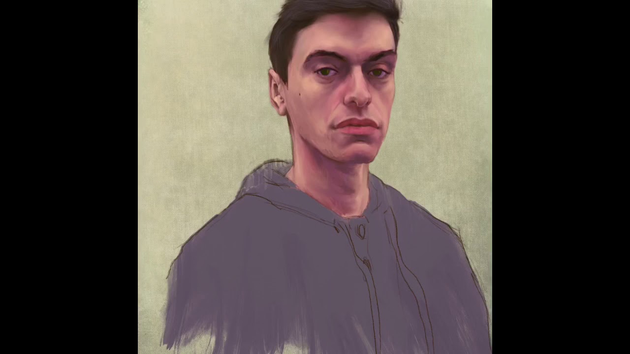Portrait Study In Procreate5 - Timelapse