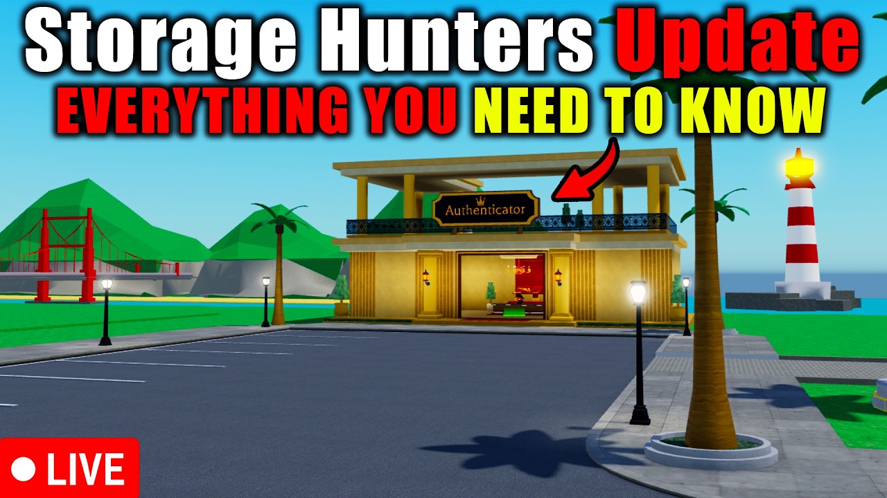 NEW Storage Hunters Update! Grinding Everything New!