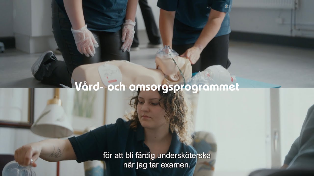 Vård- och omsorgsprogrammet på Burgårdens gymnasium