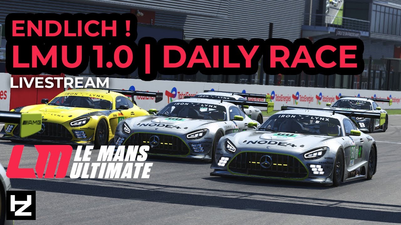 Le Mans Ultimate 1.0 | Daily im Livestream #2 | Aston Martin Valkyrie LMH | Monza