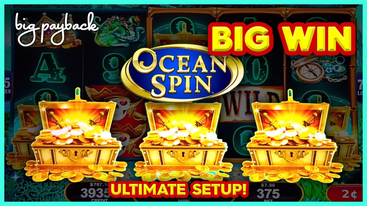 ULTIMATE SETUP! Ocean Spin Pirate's Riches Slot - BIG WIN SESSION!