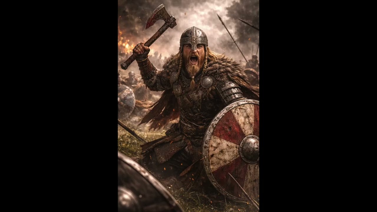 Nordic / Viking / Nordische Wikinger Mystic / Titel: Heiðr ok sverð (Ein Krieger geht / Norse)