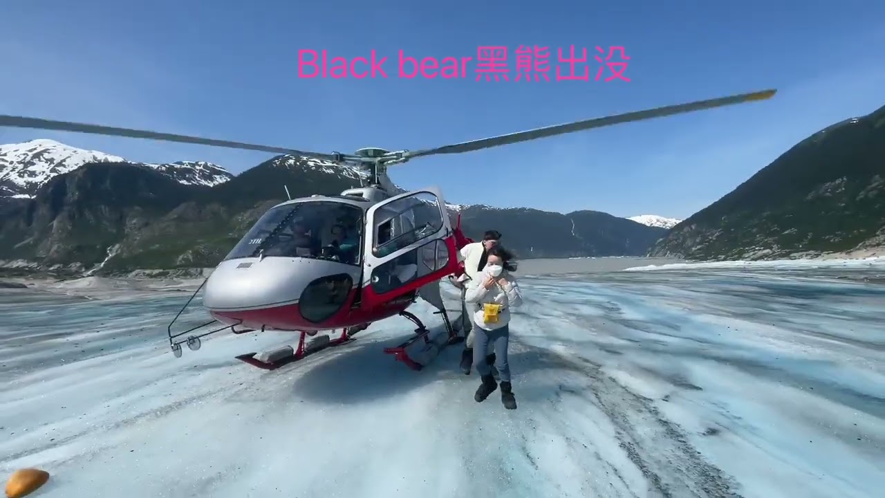 GLACIER DISCOVERY BY HELICOPTER 飞机进冰川阿拉斯加