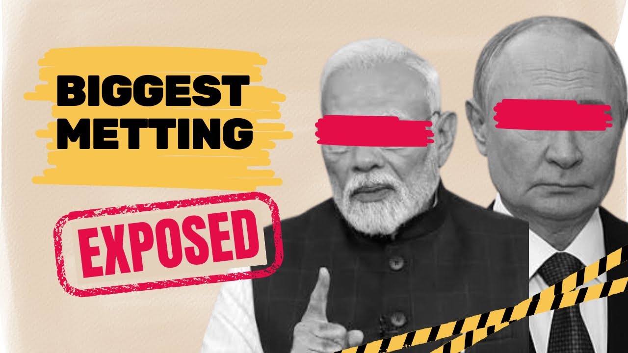 Modi–Putin Meeting EXPOSED 🇮🇳🇷🇺 |Shocking Decisions That Can Change India’s Future $100 Billion Plan