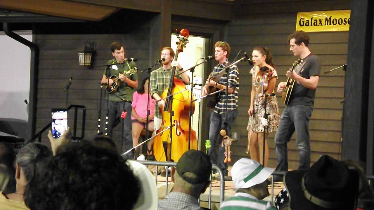 The Trailblazers with Ivy Phillips first place bluegrass band