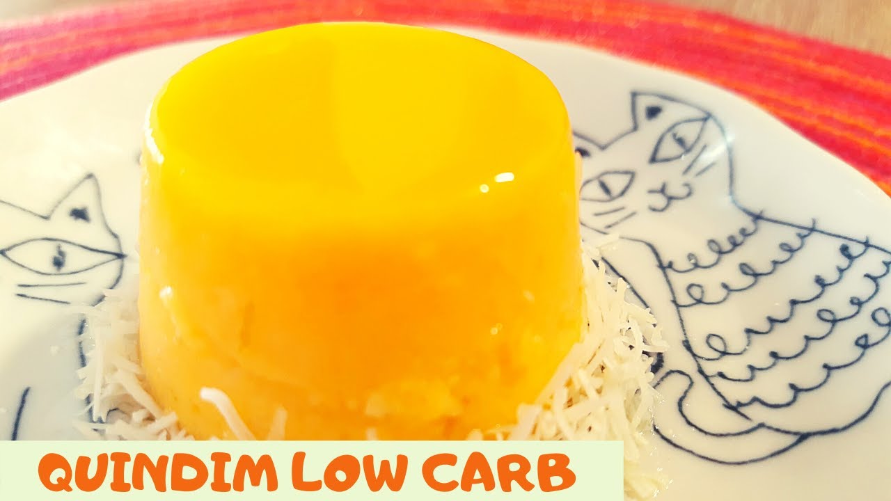 QUINDIM LOW CARB 🤩 FEITO COM XILITOL