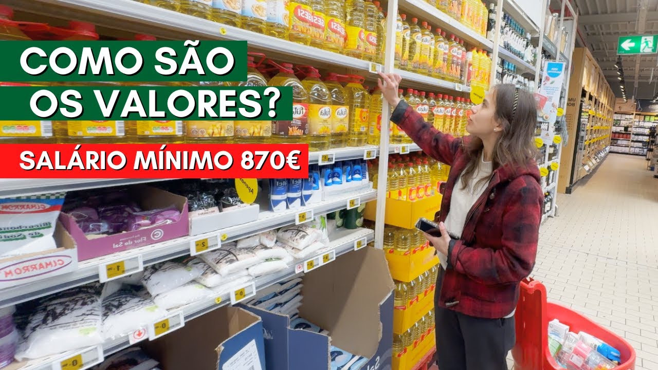 MERCADO EM PORTUGAL: Como s&atilde;o os valores das coisas b&aacute;sicas?