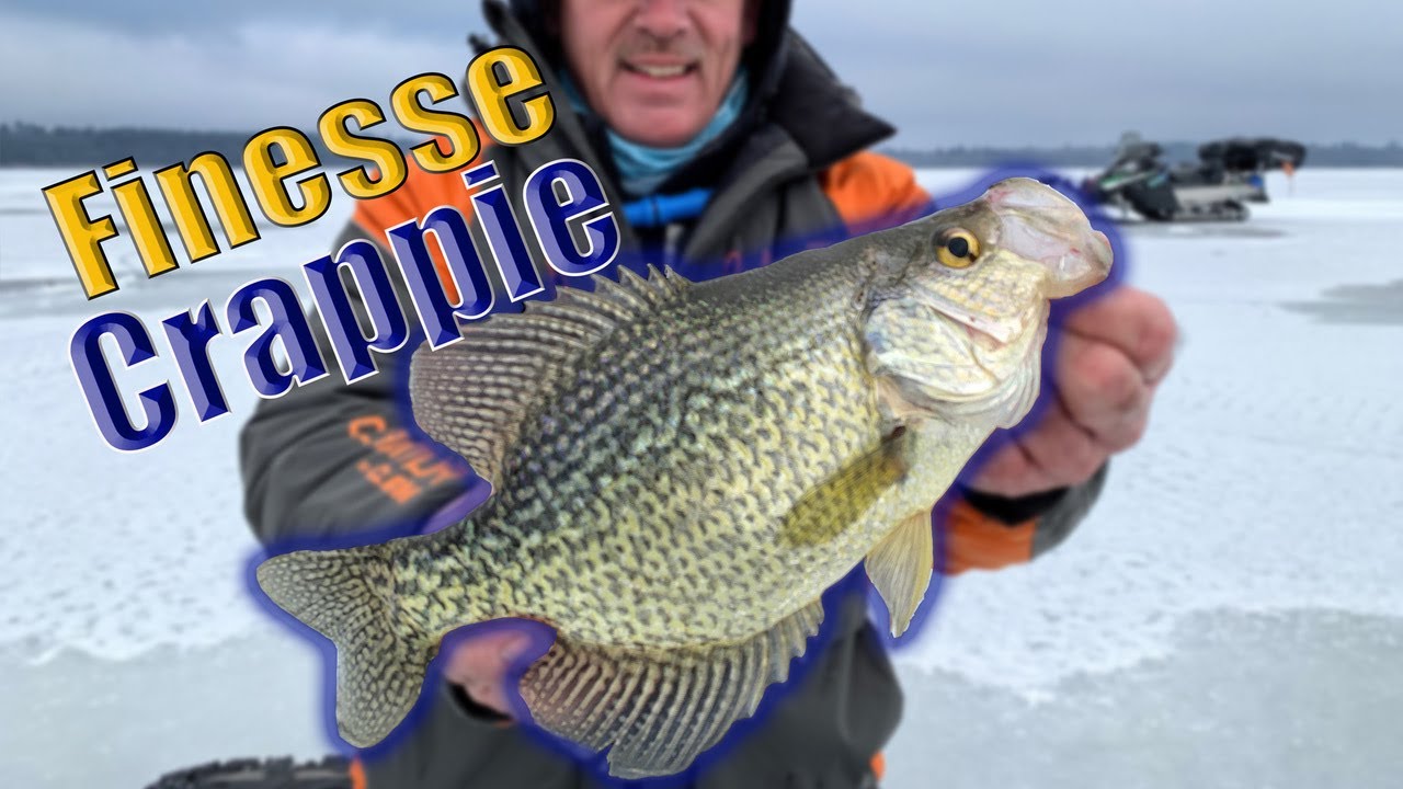 Finesse Crappie Early Ice