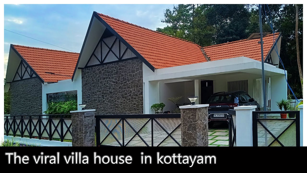കോട്ടയത്തെ വയറൽ വില്ല ഹൗസ് | The viral villa house  in kottayam,kerala