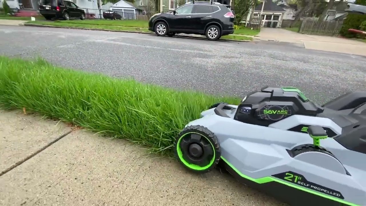 Testing out our NEW MOWER! | EGO Select Cut