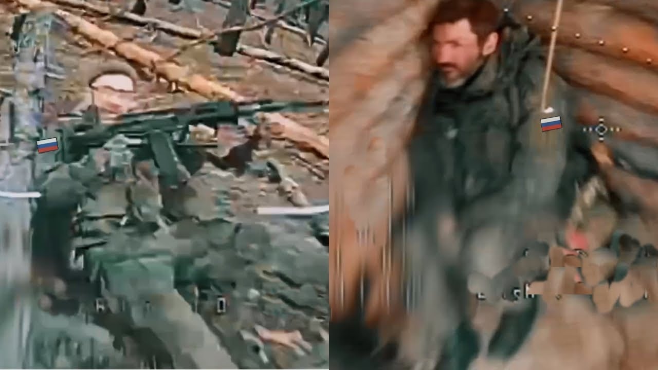 Ukrainian FPV Drone Targets Russian Soldiers in a Bunker! It&rsquo;s Over Quickly...