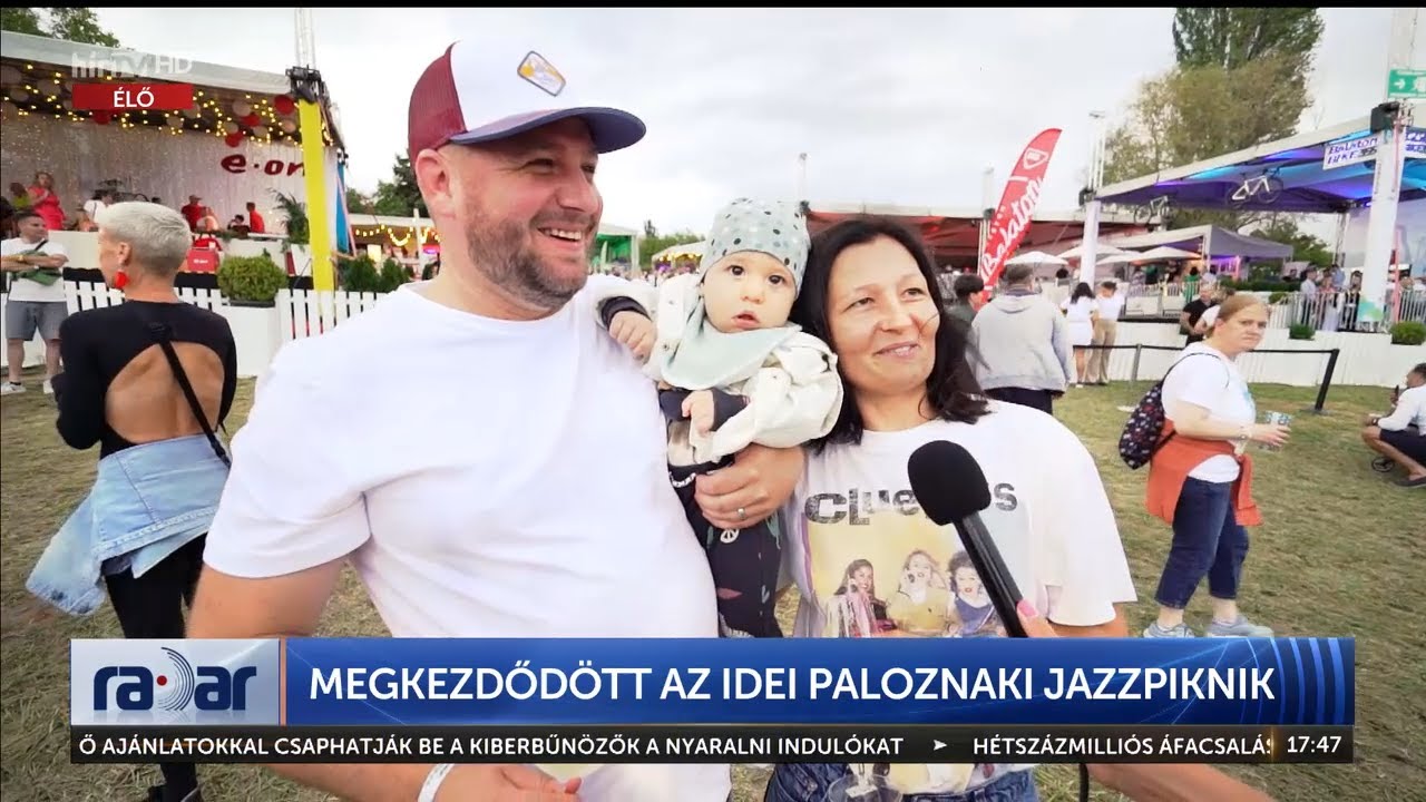 Radar - Megkezdődött az idei Paloznaki Jazzpiknik (2023-08-04) - HÍR TV
