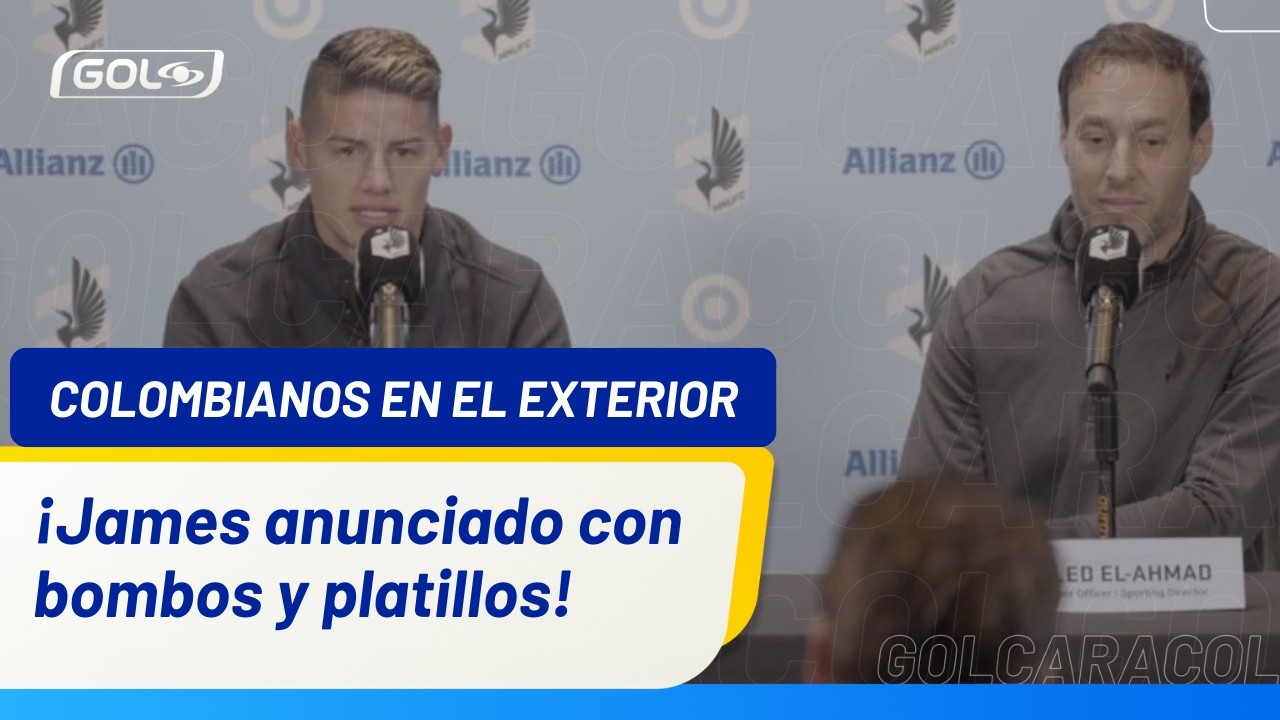 James Rodríguez es nuevo jugador del Minnesota; ¿quién es el DT?, ¿cuántos colombianos juegan ahí?