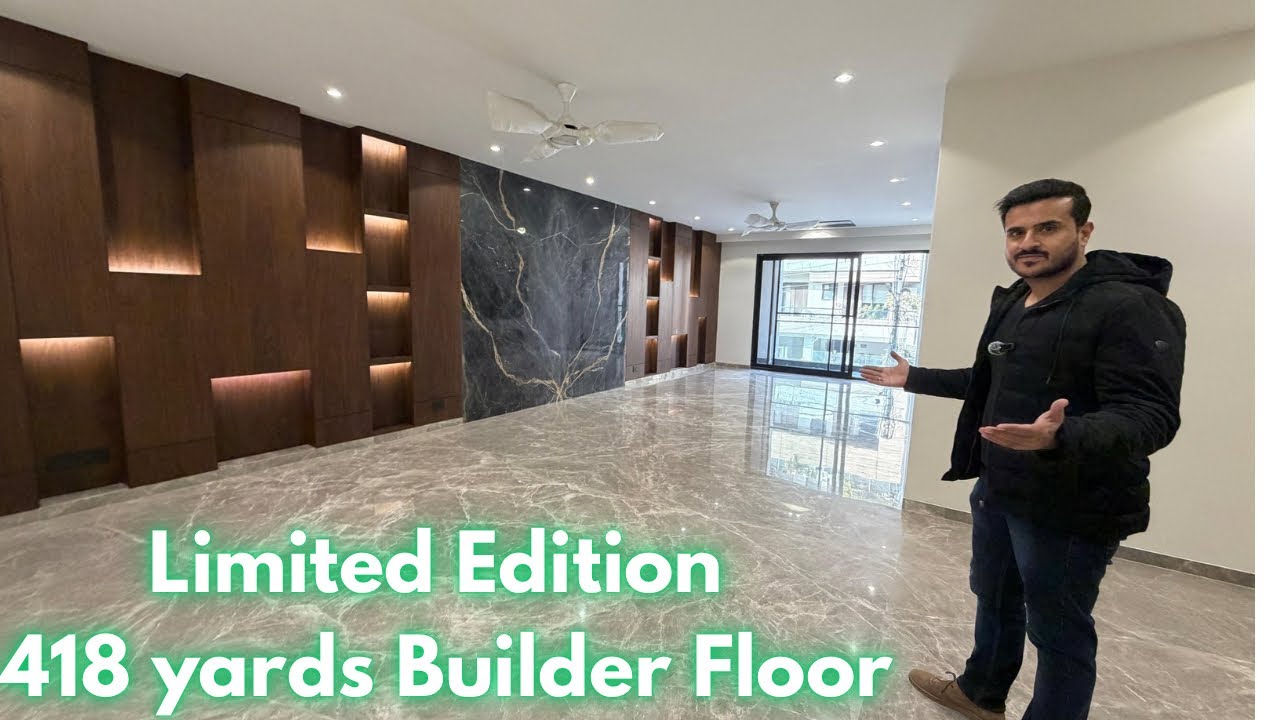 Limited Edition 4 BHK in 418 yards Builder floor in Gurgaon 