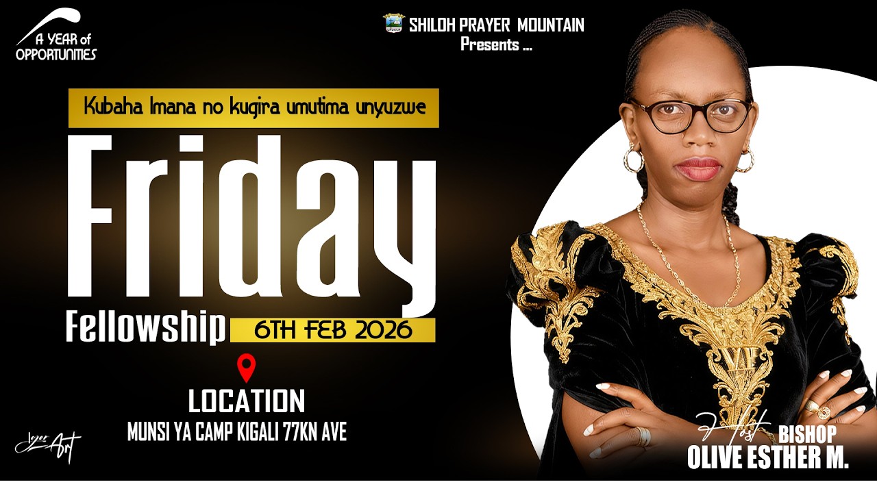 🔴LIVE: FRIDAY FELLOWSHIP WITH BISHOP OLIVE ESTHER MUREKATETE  //06-02- 2026