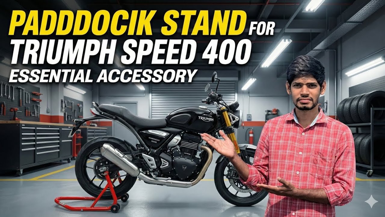 Best Paddock Stand | Triumph Speed 400 | Review