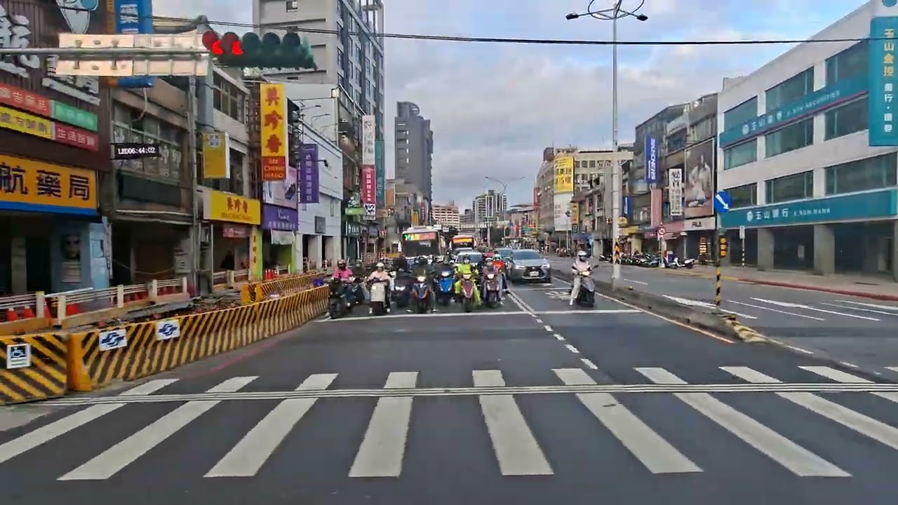 南軟北投KKA-0950，捷運芝山站一-劍潭，路程景。