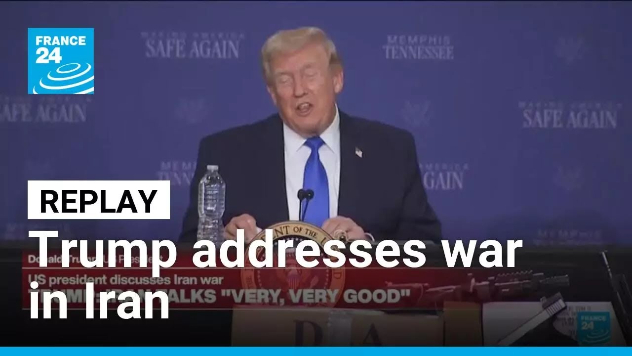 Replay: Trump addresses war in Iran &bull; FRANCE 24 English