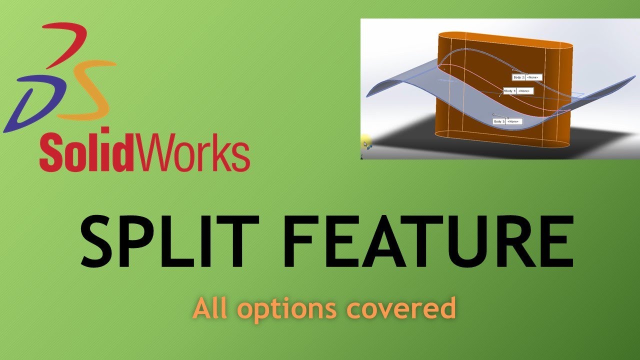 Solidworks Split Command