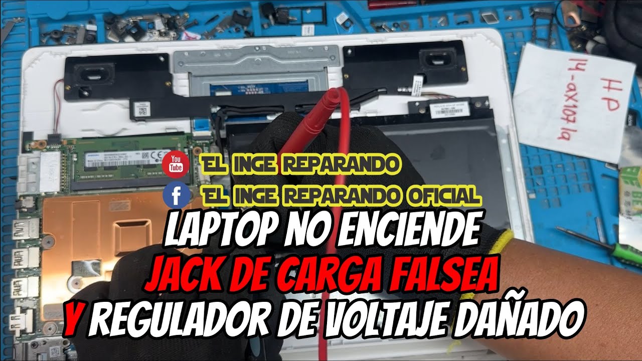 laptop hp 14-ax 107la  no enciende problemas de encendido ¿que revisar primero? ¿como abrir lap?