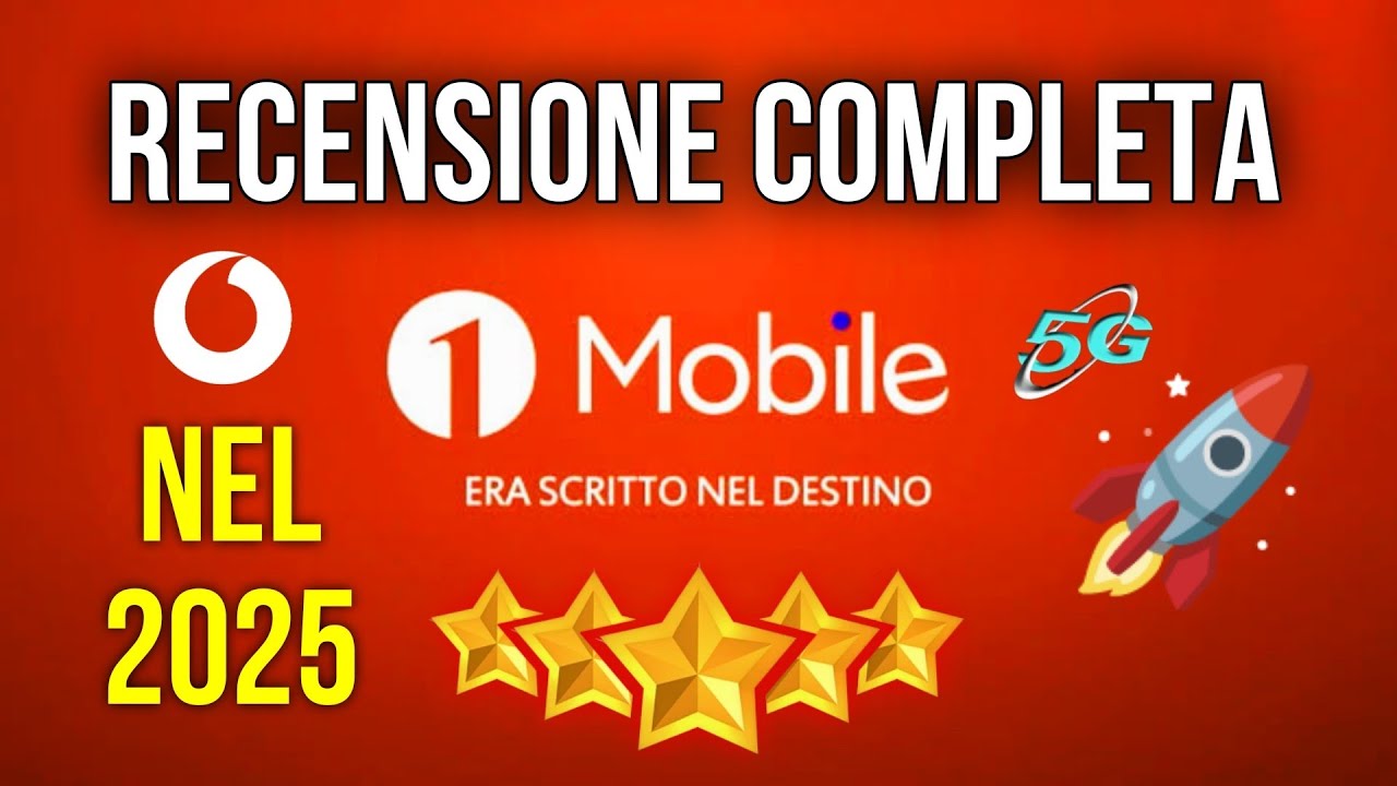 1Mobile in 5G &egrave; la scelta migliore? Recensione Completa 2025