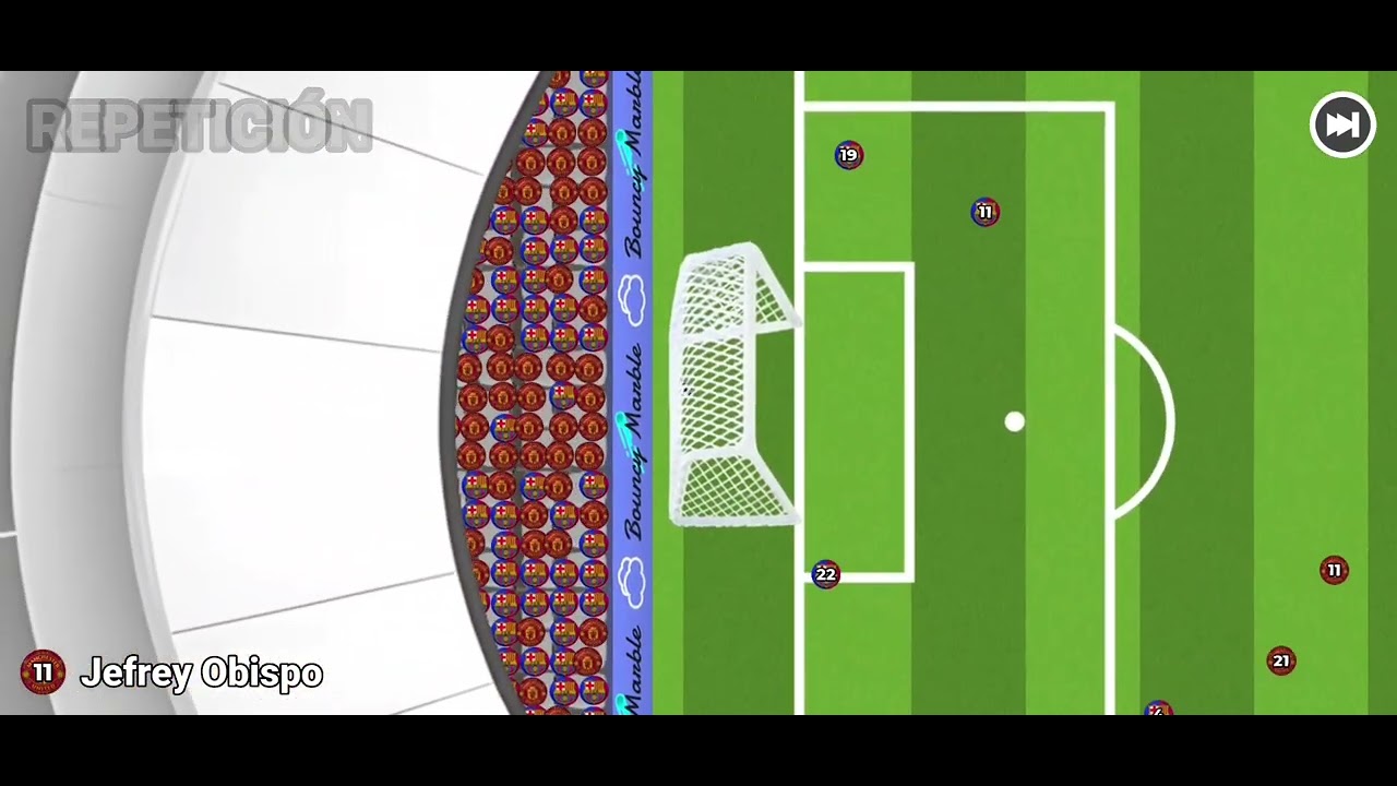 El primer partido del torneo: Barcelona-Manchester United (Fase De Grupos)