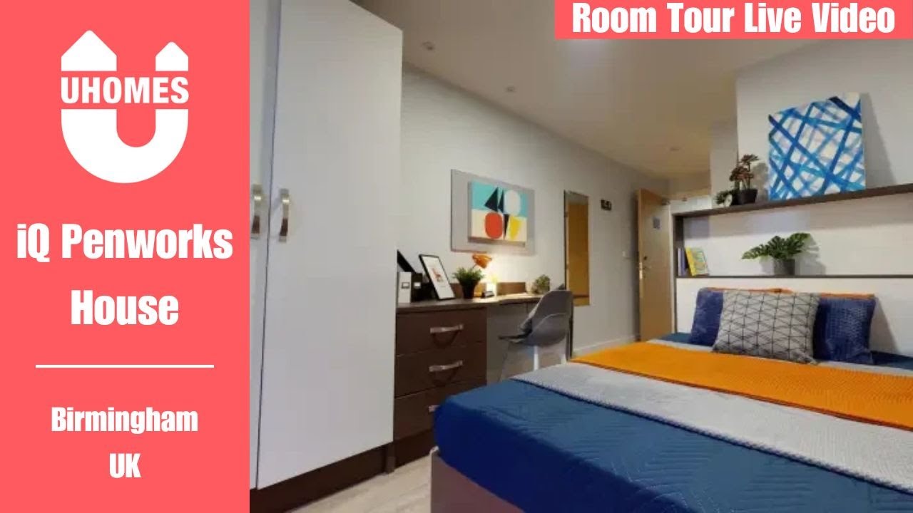 The Cheap Student Accommodation In Birmingham - iQ Penworks House [Room Tour]