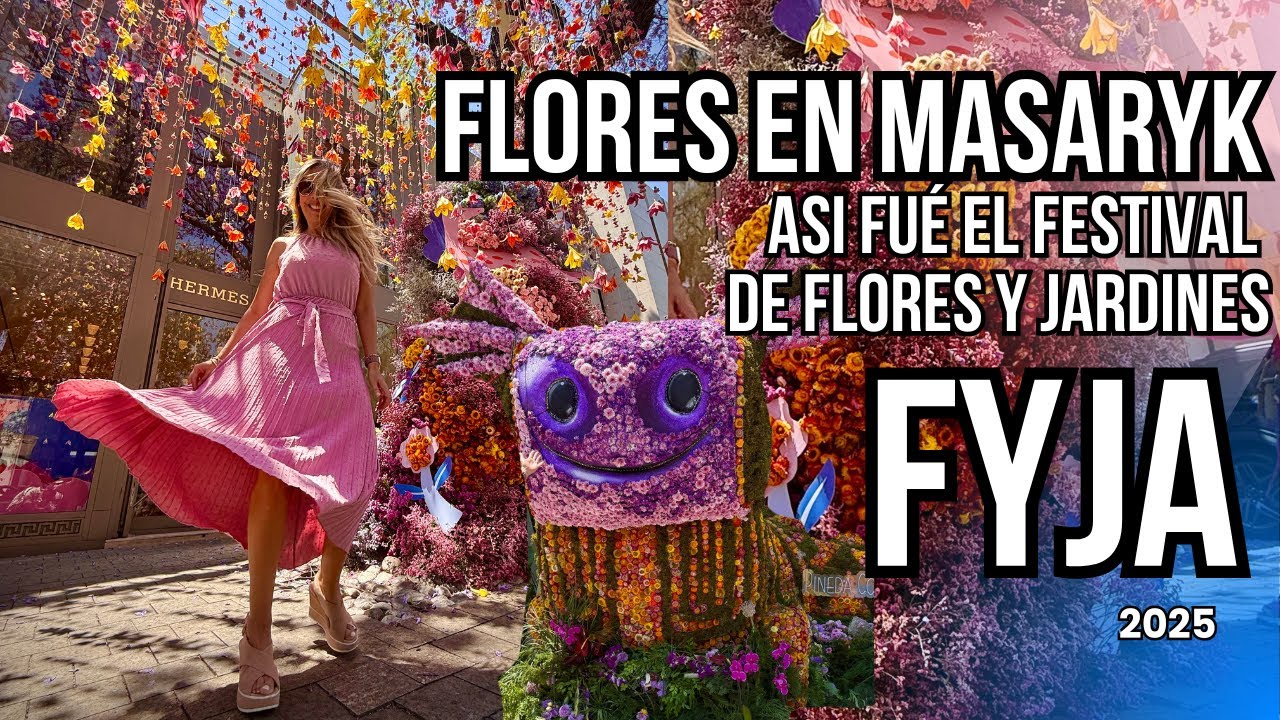 FYJA: El evento floral más impactante del año en CDMX