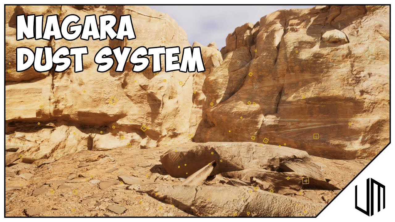 Как создать систему Niagara Dust в Unreal Engine 5