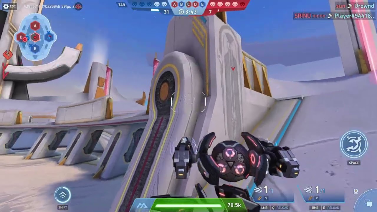 First video of meach arena gaming
