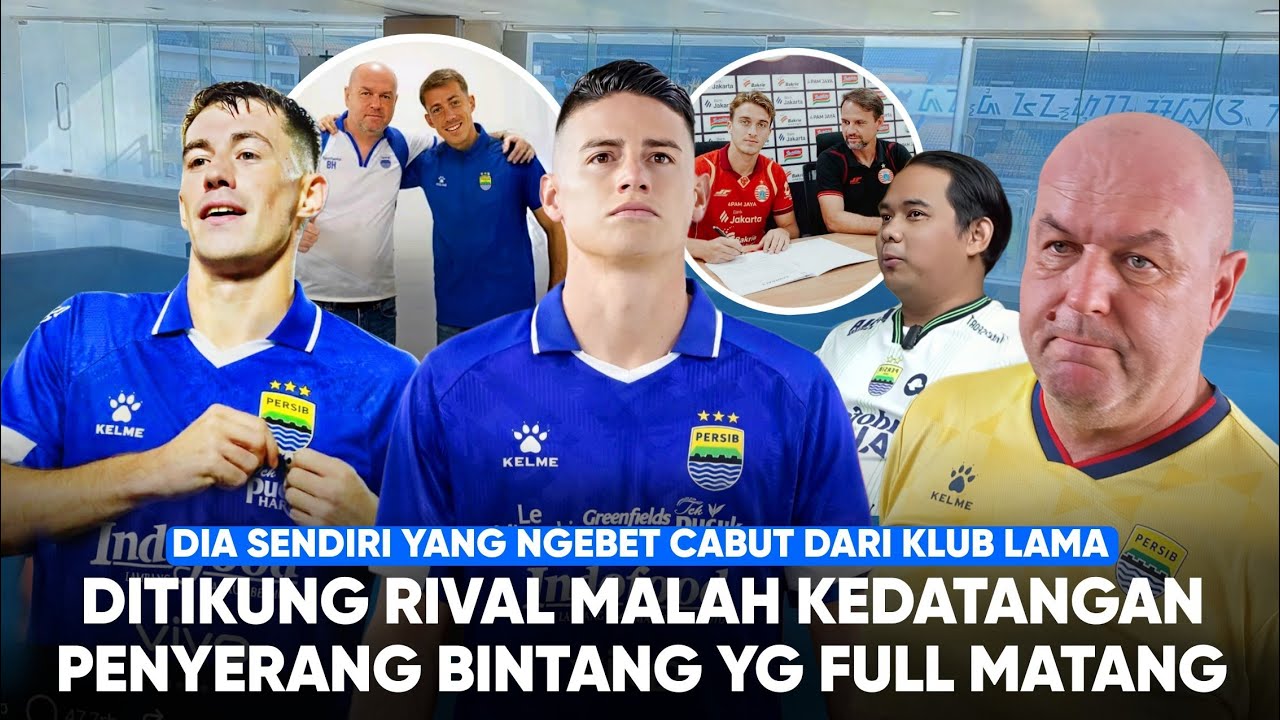 Mauro Ditikung Rival, Peralta Justru Menawarkan Diri, Bobotoh Bujuk James Rodriguez:Transfer Kejutan