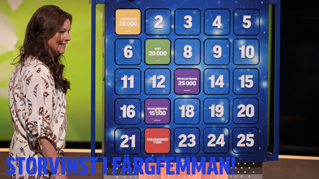 Storvinst i Färgfemman!
