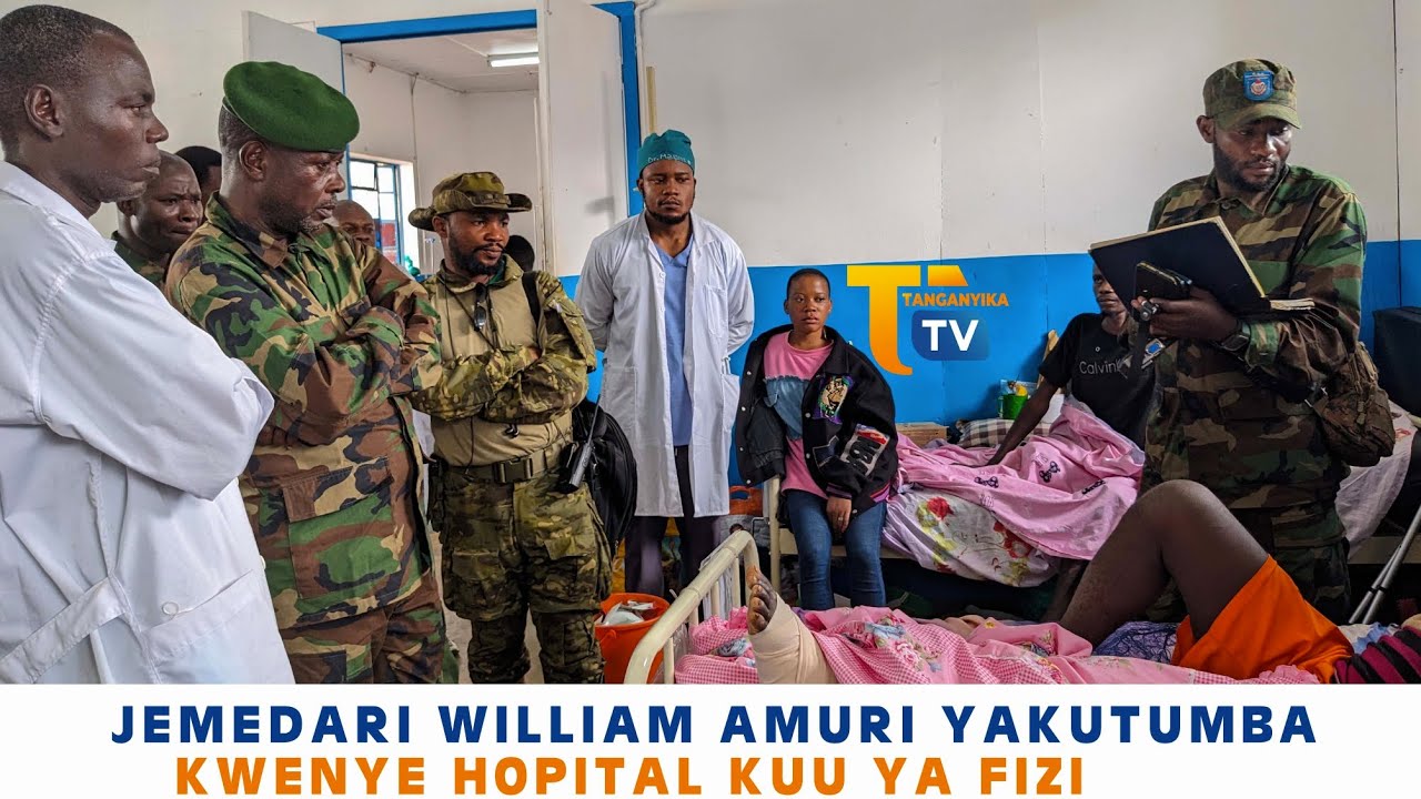 WILLIAM AMURI YAKUTUMBA AFANYA ZIARA KATIKA HÔPITAL KUU YA FIZI KUTEMBELEA JESHI WALIO JERULIWA 