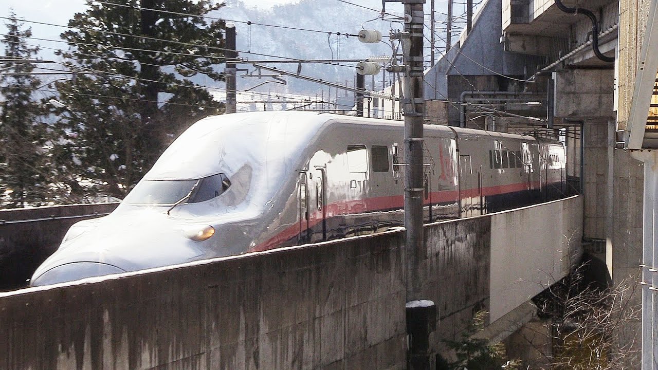 新幹線070＊ガーラ湯沢への道のり＊上越＊E4系＊shinkansen