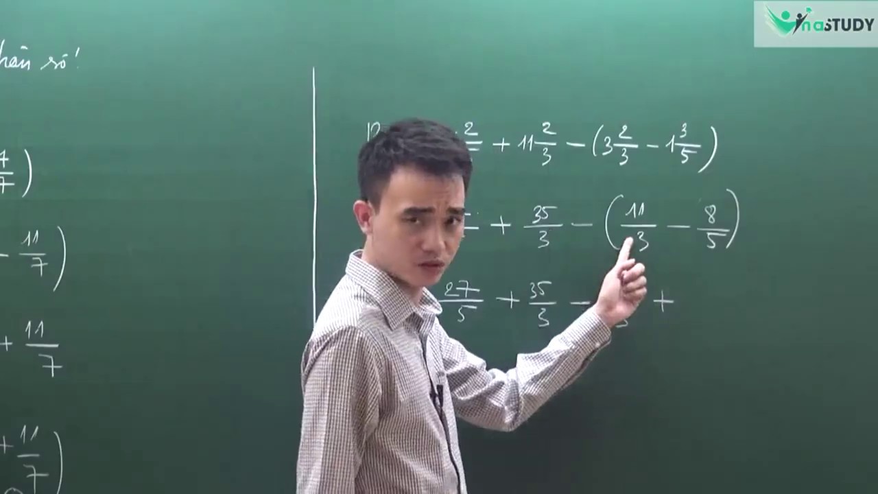 Toán nâng cao lớp 5 - Bài 2: Các phép toán về phân số , hỗn số