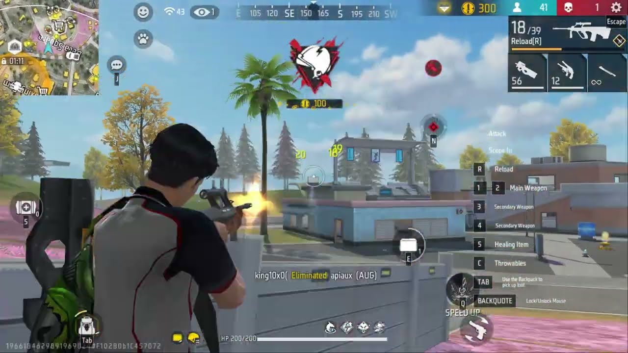 37 Kills in my Noob ID but 99% Headshot rate #freefiremax #gaming