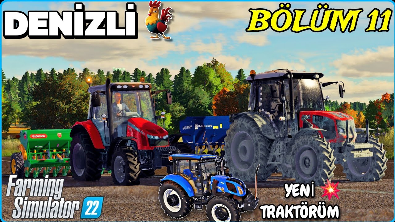 TARLALARA KİREÇ SERPTİK❗️EKİM İŞLERİNİ TAM ZAMANINDA BİTİRDİK❗️YILIN İLK KARI YAĞDI❗️NH TR5 ALDIM❗️