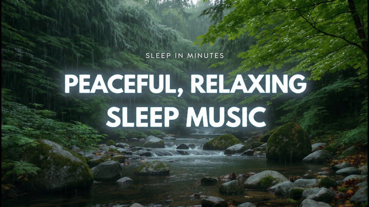 LIVE 24/7 🌿 Deep Calm Music with Piano & Water Sounds for Meditation