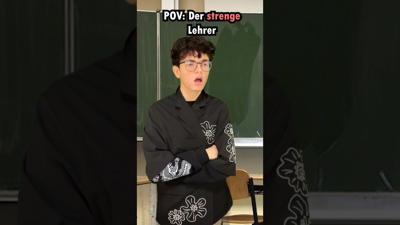 Der strenge Lehrer 🤬😰